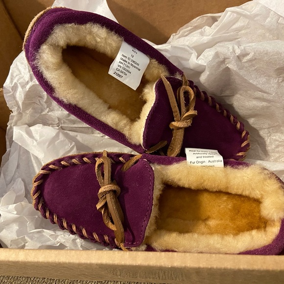 New LL Bean Wicked Good Slippers in box Sz 12 - Picture 3 of 3